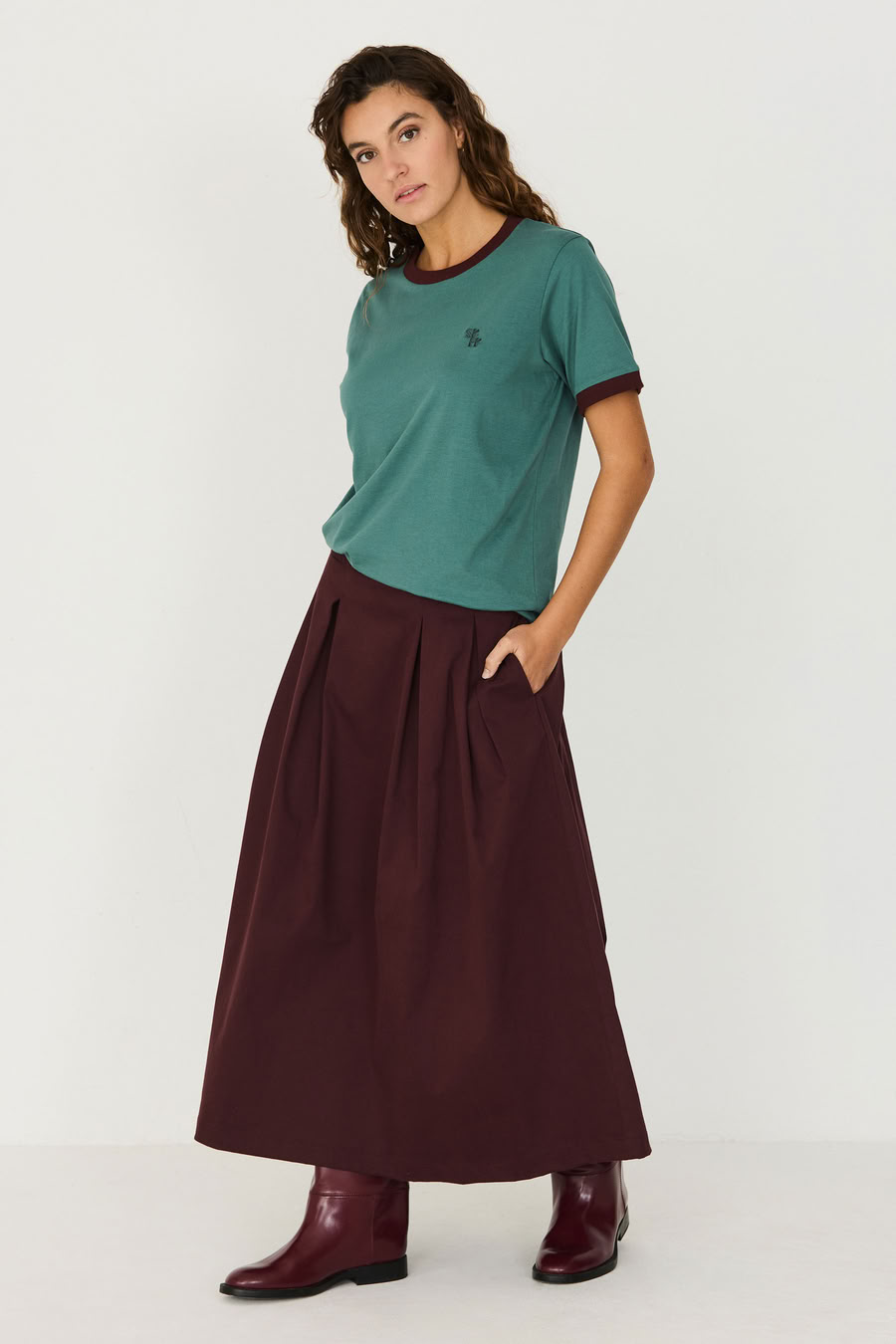 T-Shirt Neskur green von SKFK