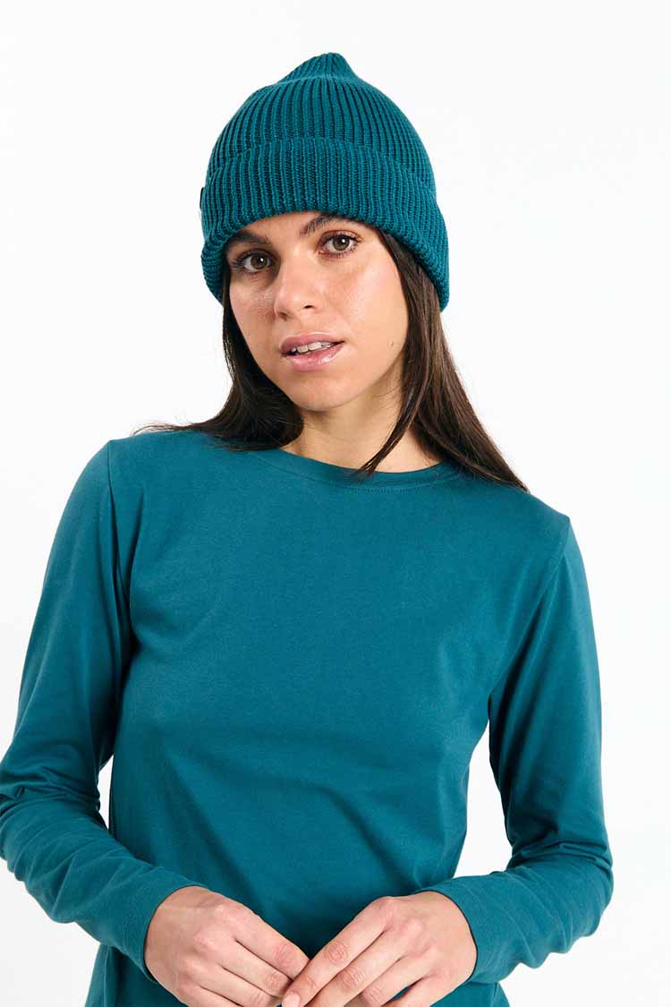 Beanie Zion deep green von Suite13 LAB