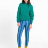 Leggings Ulmo stripes green von Suite13 LAB