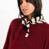 Schal Alma stripes brick von Suite13 LAB