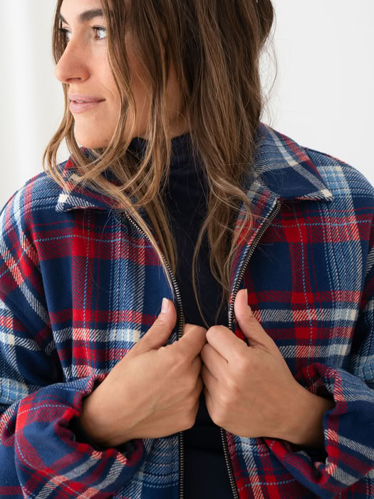 Jacke Farout checks von TWOTHIRDS