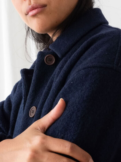 Jacke Rennell navy von TWOTHIRDS Jacke Rennell navy von TWOTHIRDS
