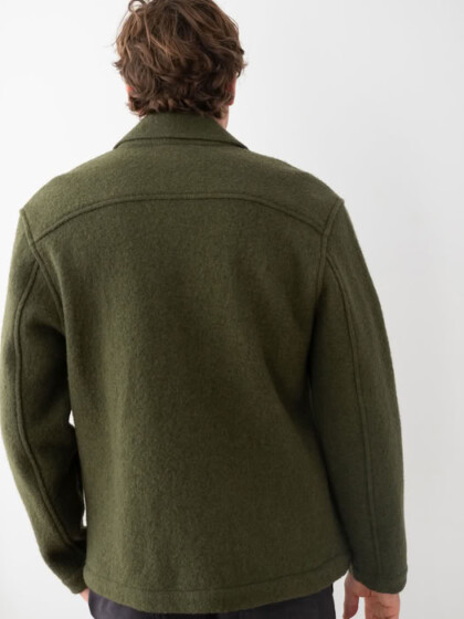 Jacke Streedagh moss green von TWOTHIRDS