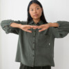 Shirt Recco dark green von TWOTHIRDS