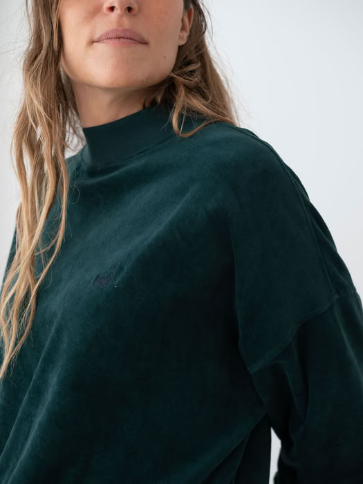 Sweater Binz dark green von TWOTHIRDS