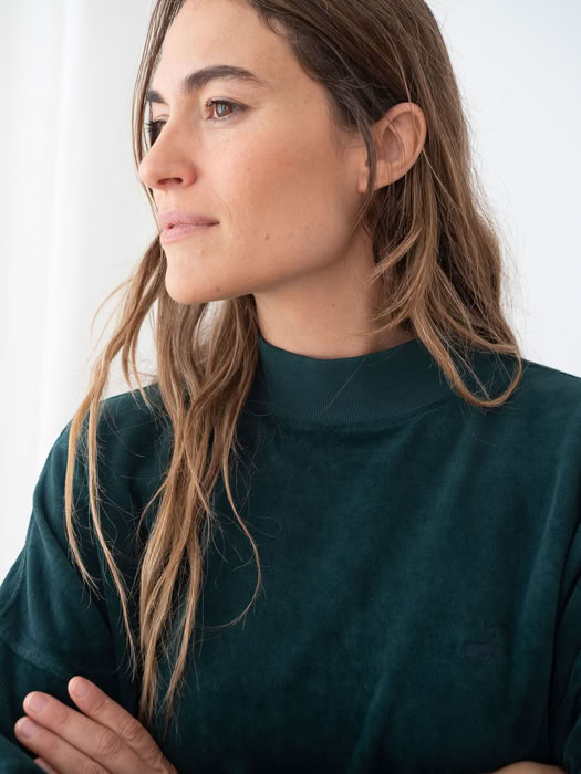 Sweater Binz dark green von TWOTHIRDS