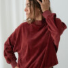 Sweater Binz wine von TWOTHIRDS
