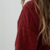 Sweater Binz wine von TWOTHIRDS
