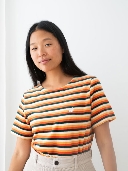 T-Shirt Pitcairn mixed stripes von TWOTHIRDS