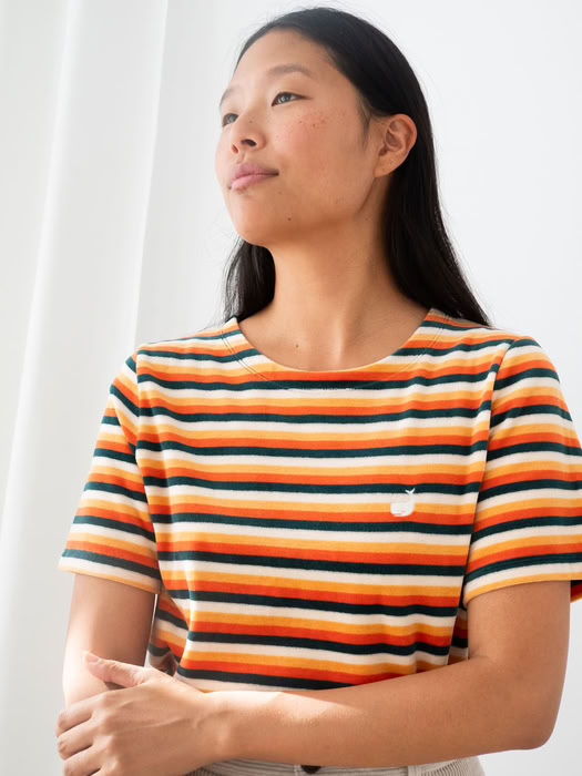 T-Shirt Pitcairn mixed stripes von TWOTHIRDS