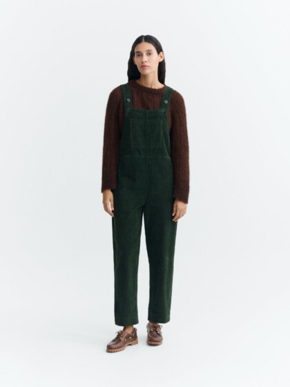 Jumpsuit Luz Corduroy green von Thinking MU Jumpsuit Luz Corduroy green von Thinking MU