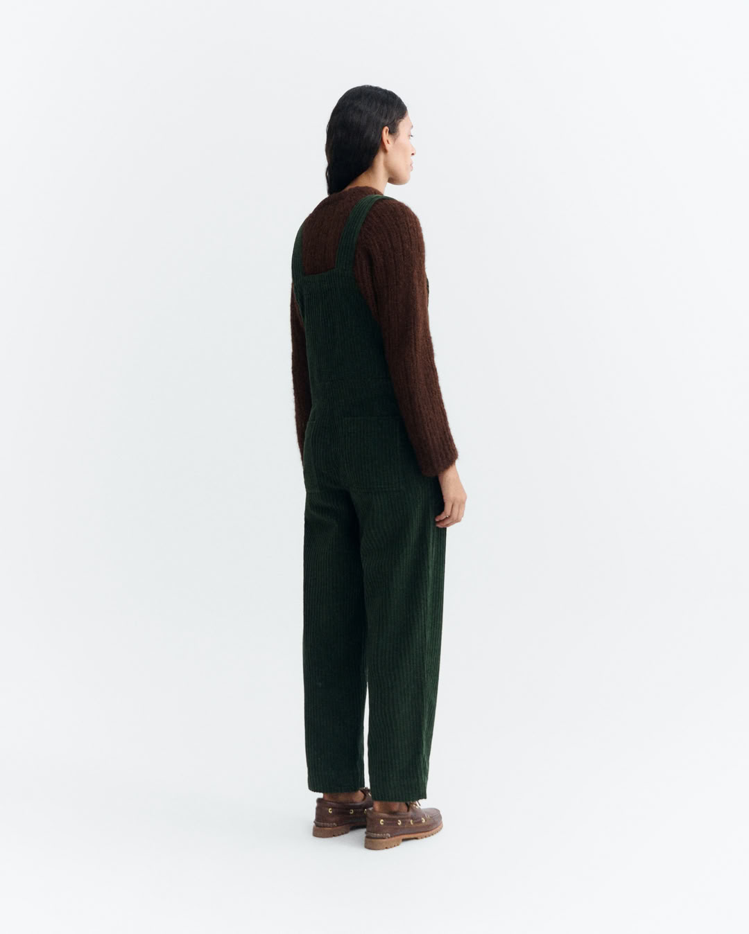Jumpsuit Luz Corduroy green von Thinking MU Jumpsuit Luz Corduroy green von Thinking MU