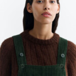 Jumpsuit Luz Corduroy green von Thinking MU Jumpsuit Luz Corduroy green von Thinking MU
