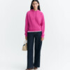 Strickpullover Noura pink von Thinking MU