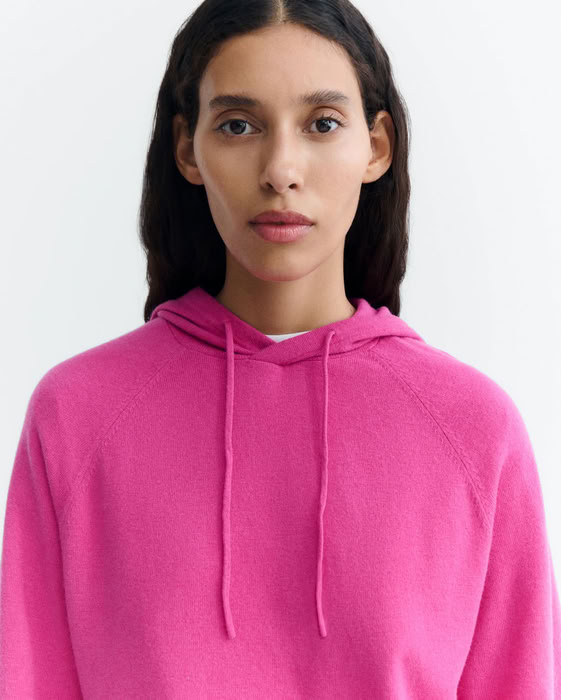 Strickpullover Noura pink von Thinking MU