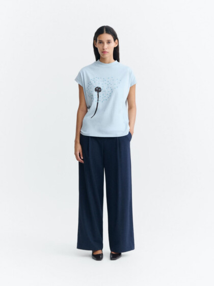T-Shirt Dandelion Volta blue von Thinking MU T-Shirt Dandelion Volta blue von Thinking MU