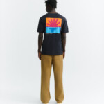 T-Shirt Zach Mediterranen Sunrise navy von Thinking MU T-Shirt Zach Mediterranen Sunrise navy von Thinking MU