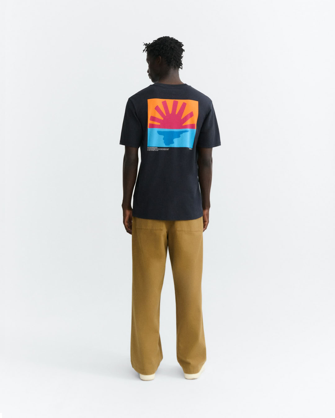 T-Shirt Zach Mediterranen Sunrise navy von Thinking MU T-Shirt Zach Mediterranen Sunrise navy von Thinking MU