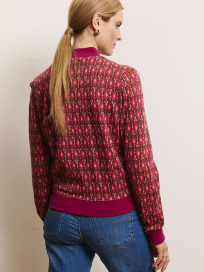 Blouson-Jacke Bimbaa raspberry leaves von Tranquillo Blouson-Jacke Bimbaa raspberry leaves von Tranquillo