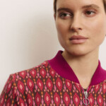 Blouson-Jacke Bimbaa raspberry leaves von Tranquillo Blouson-Jacke Bimbaa raspberry leaves von Tranquillo