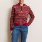 Blouson-Jacke Bimbaa raspberry leaves von Tranquillo Blouson-Jacke Bimbaa raspberry leaves von Tranquillo
