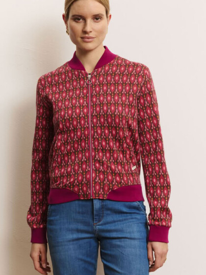 Blouson-Jacke Bimbaa raspberry leaves von Tranquillo