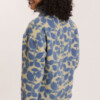 Fleece-Schlupfjacke Jorgaa blue botanics von Tranquillo