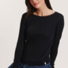 Longsleeve Noemiee black von Tranquillo