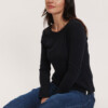 Longsleeve Noemiee black von Tranquillo