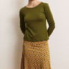 Longsleeve Noemiee olive von Tranquillo