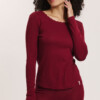 Longsleeve Noemiee tibetan red von Tranquillo