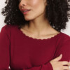 Longsleeve Noemiee tibetan red von Tranquillo