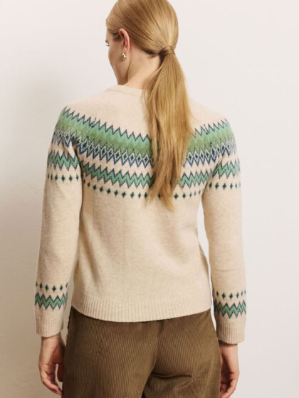 Sweater Aureaa off-white von Tranquillo