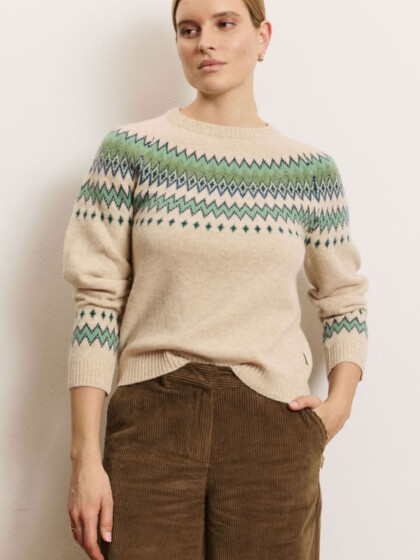 Sweater Aureaa off-white von Tranquillo