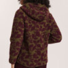 Teddy-Fleecejacke Alinaa burgundy botanics von Tranquillo
