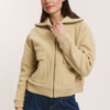 Wollwalk-Jacke Miriaam mojave sand von Tranquillo