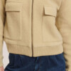Wollwalk-Jacke Miriaam mojave sand von Tranquillo