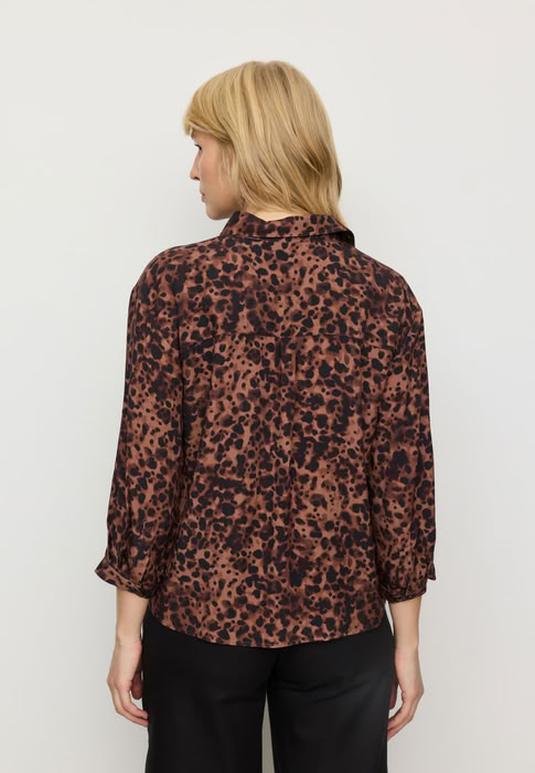 Bluse Cypress Leo cognac brown von recolution Bluse Cypress Leo cognac brown von recolution