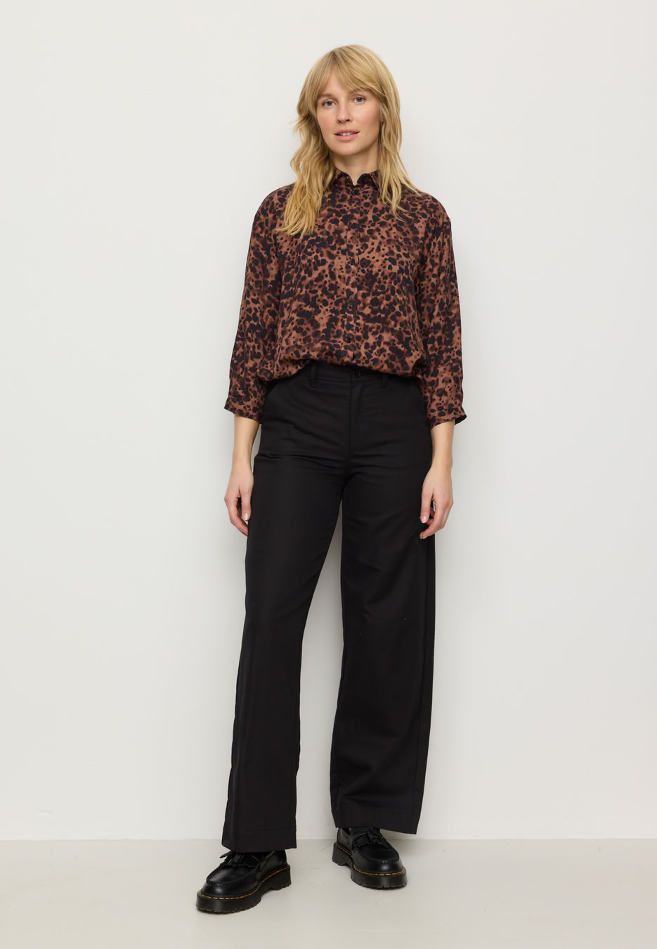 Bluse Cypress Leo cognac brown von recolution Bluse Cypress Leo cognac brown von recolution