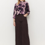 Bluse Cypress Waterdrop dark grape von recolution Bluse Cypress Waterdrop dark grape von recolution