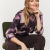 Bluse Cypress Waterdrop dark grape von recolution