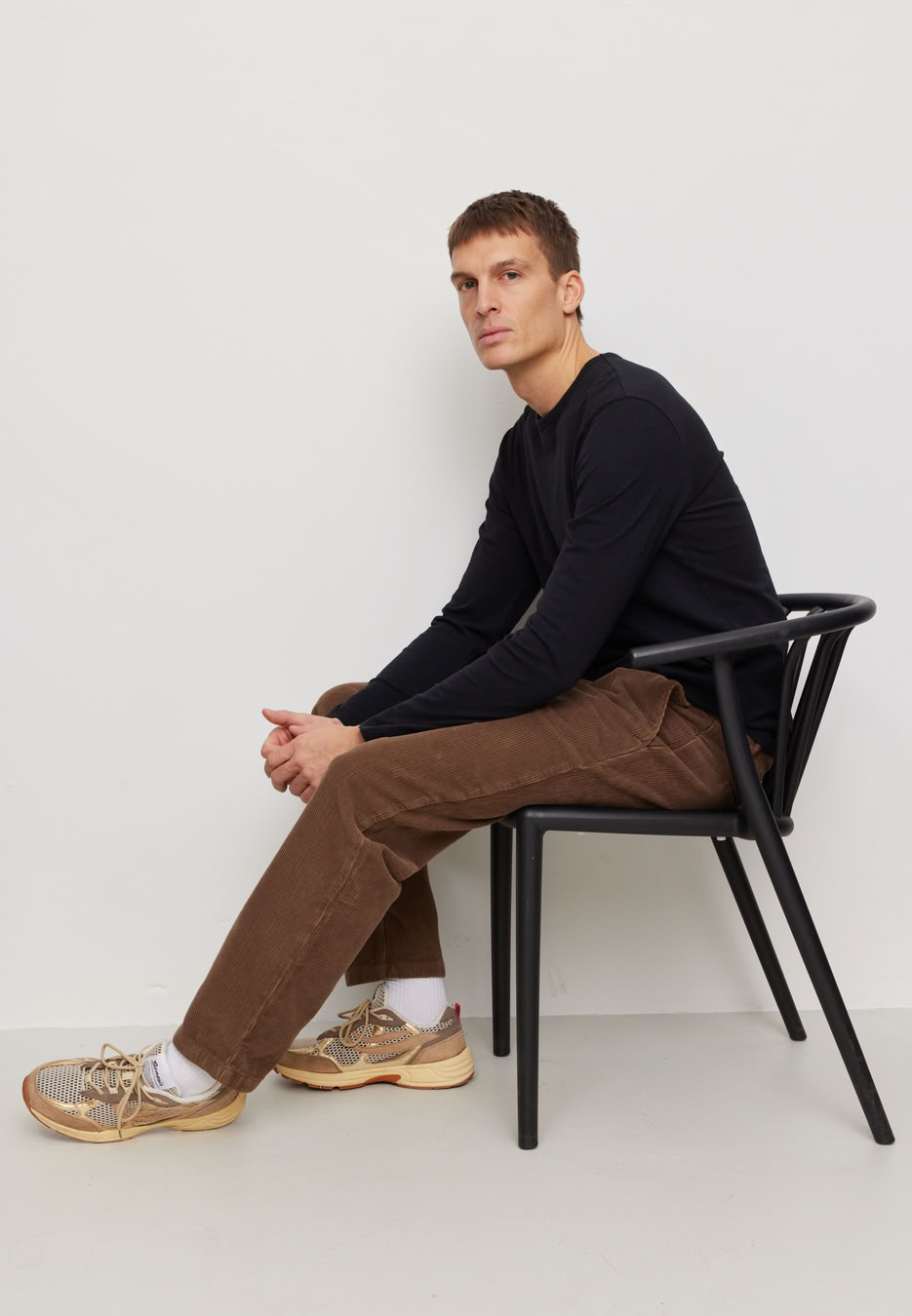 Chino Oak Corduroy coffee brown von recolution