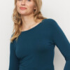 Longsleeve Avenuela deep teal von recolution