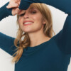 Longsleeve Avenuela deep teal von recolution