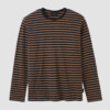 Longsleeve Maca Stripes vinatge brown von recolution