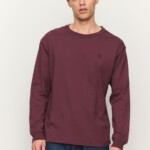 Longsleeve Papaya dark plum von recolution