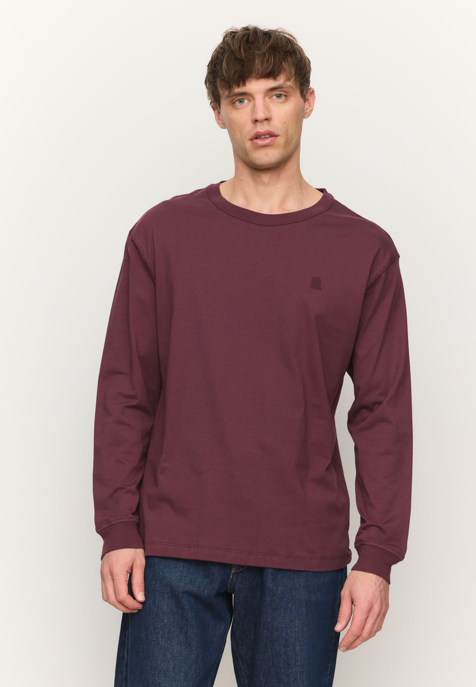 Longsleeve Papaya dark plum von recolution