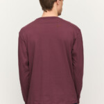 Longsleeve Papaya dark plum von recolution