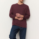 Longsleeve Papaya dark plum von recolution