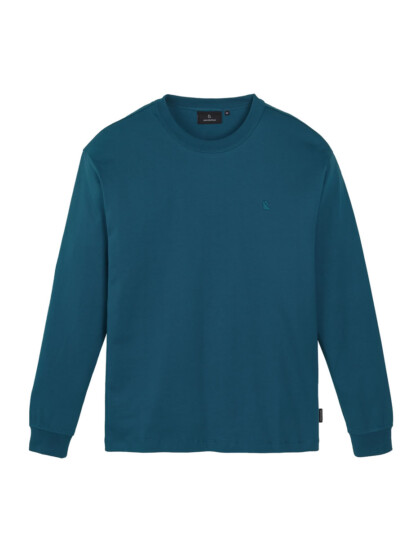 Longsleeve Papaya deep teal von recolution